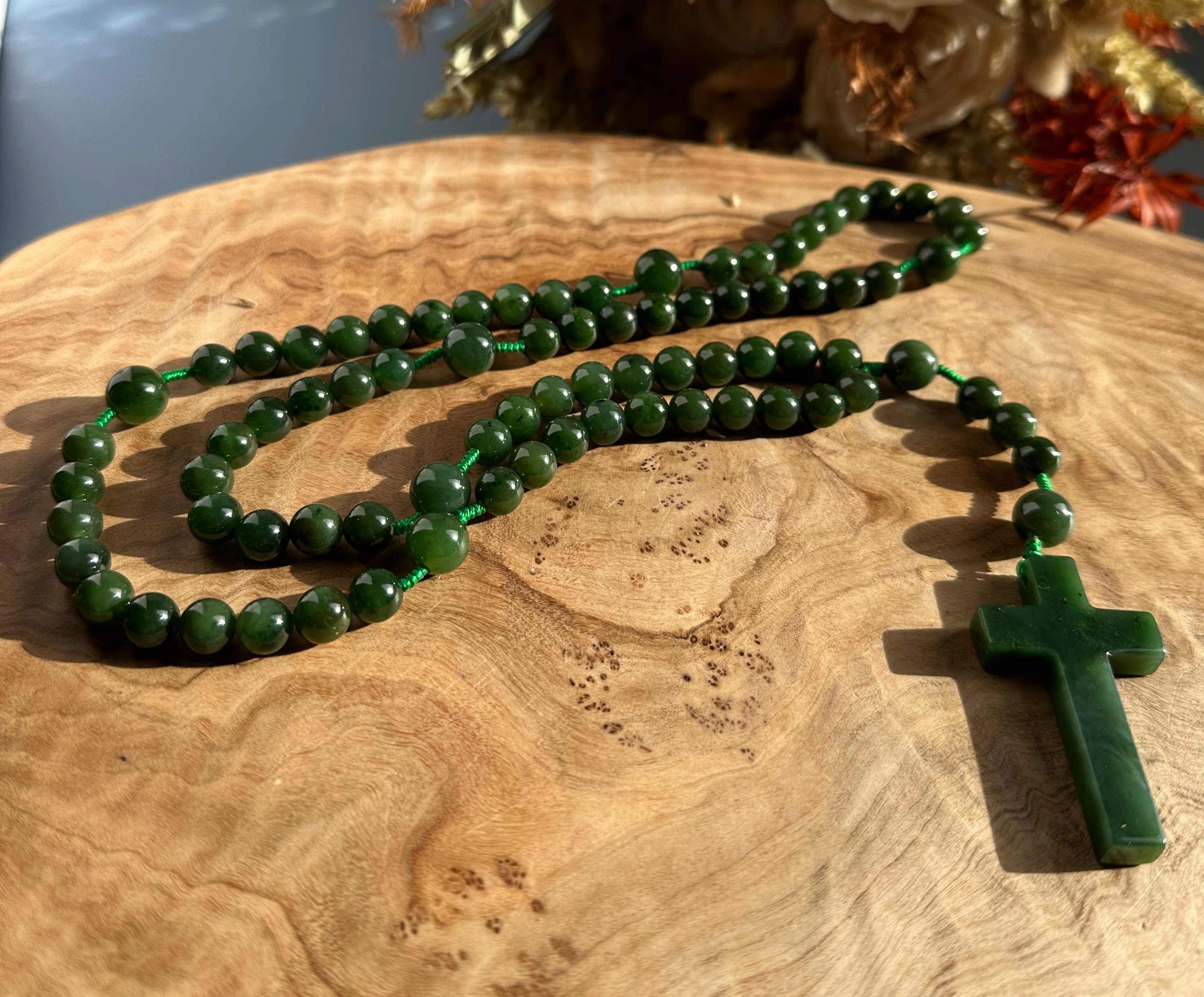 Jade Rosary Beads