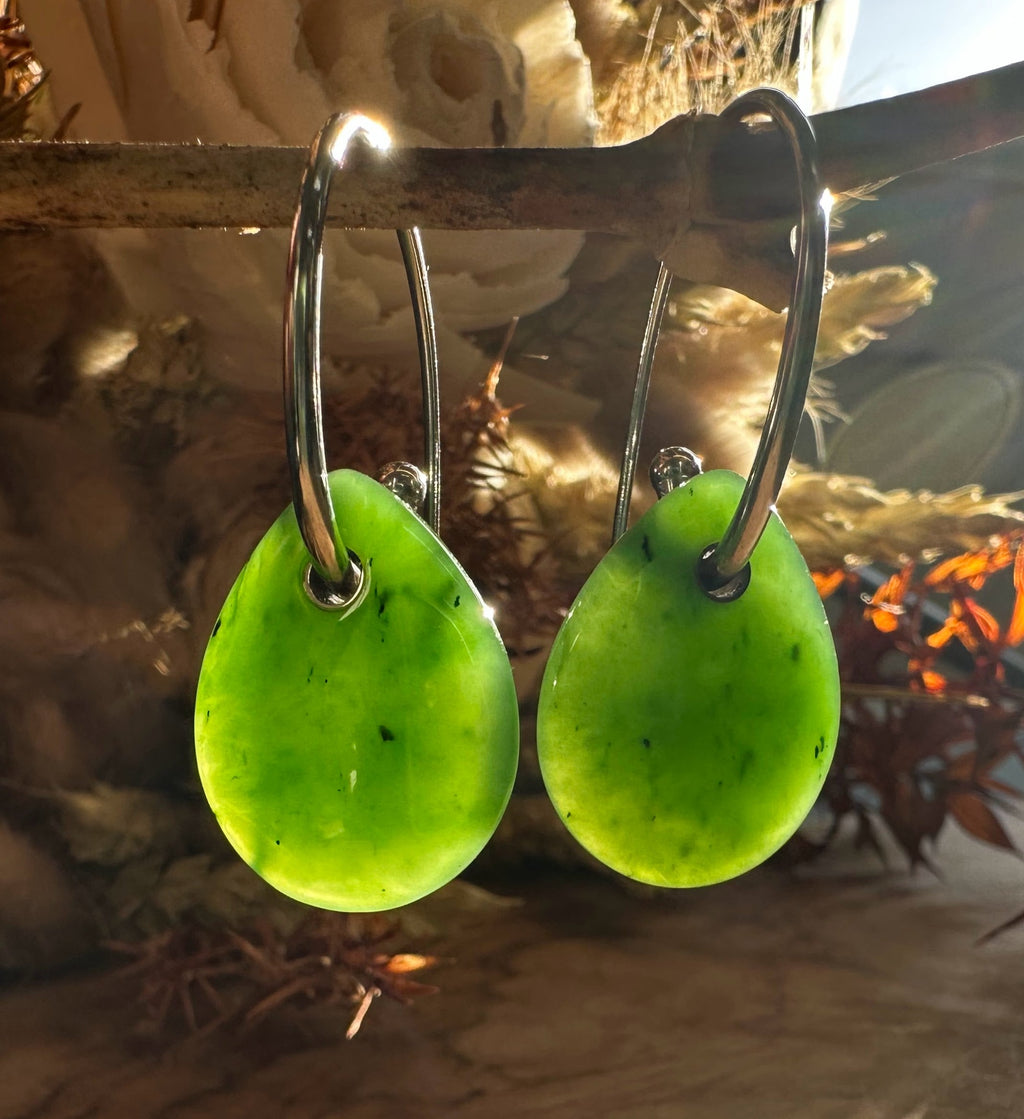 Canadian Jade Earrings, 1945-2