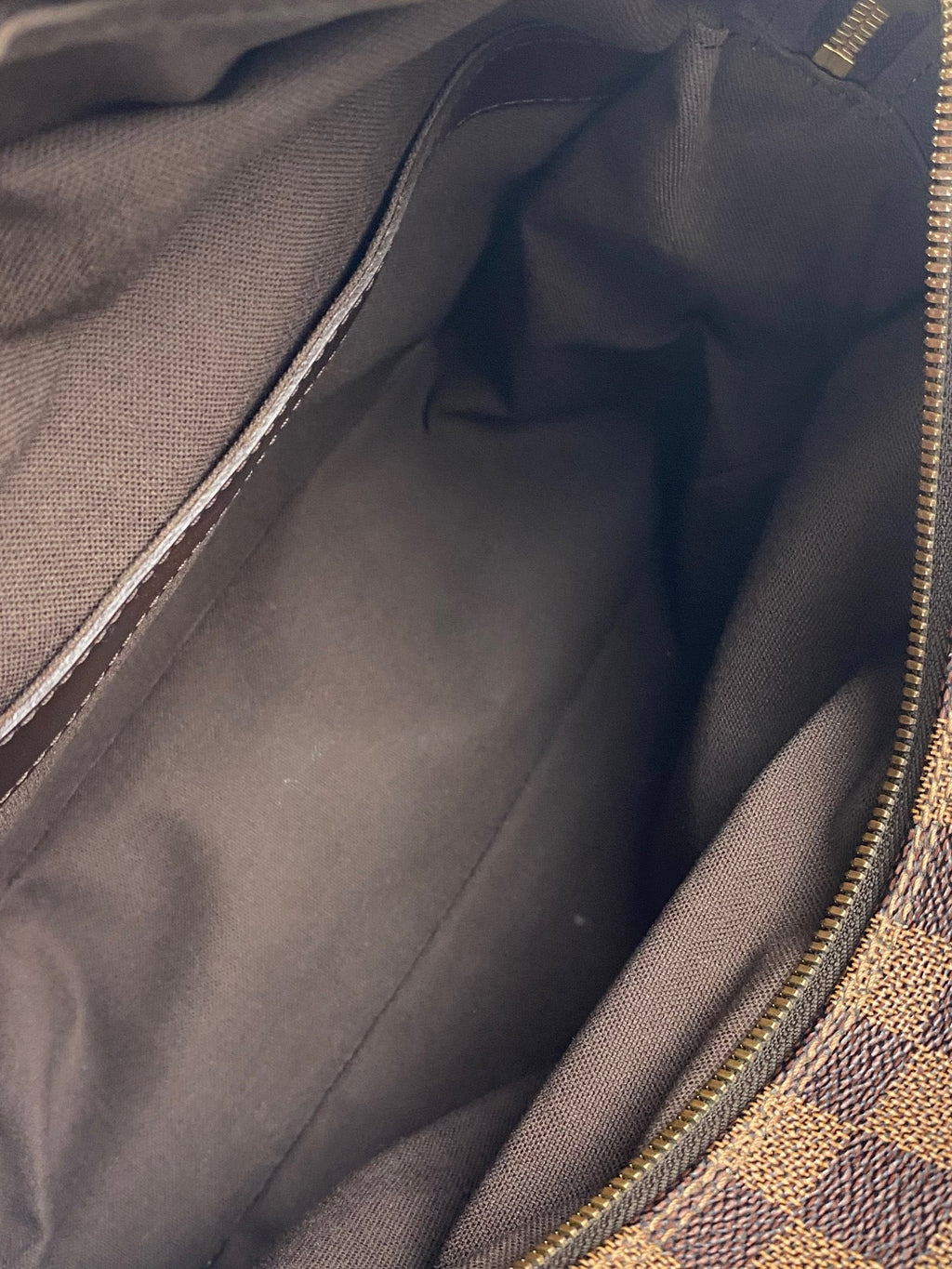 Louis Vuitton Damier Ebene Canvas Naviglio Shoulder Men's Messenger Bag