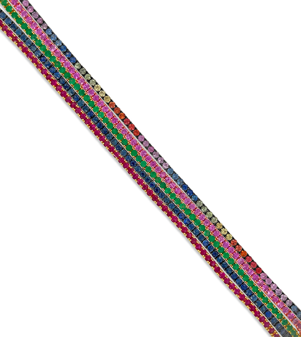 Emerald Tennis Bracelet