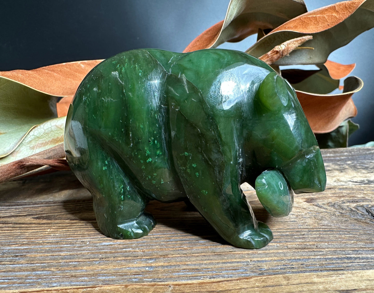 Bear Special with Jade Fish, 4"