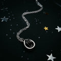 Small Teardrop Meteorite Pendant
