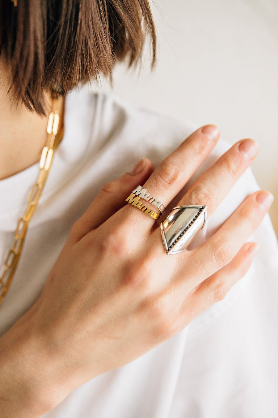 Mama Ring - Silver