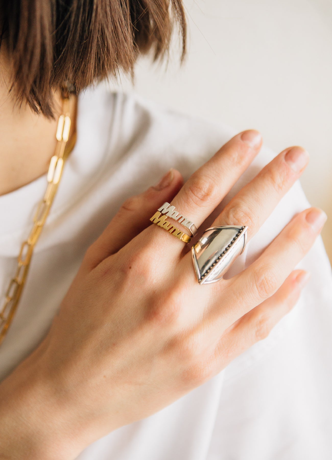 Mama Ring - Gold