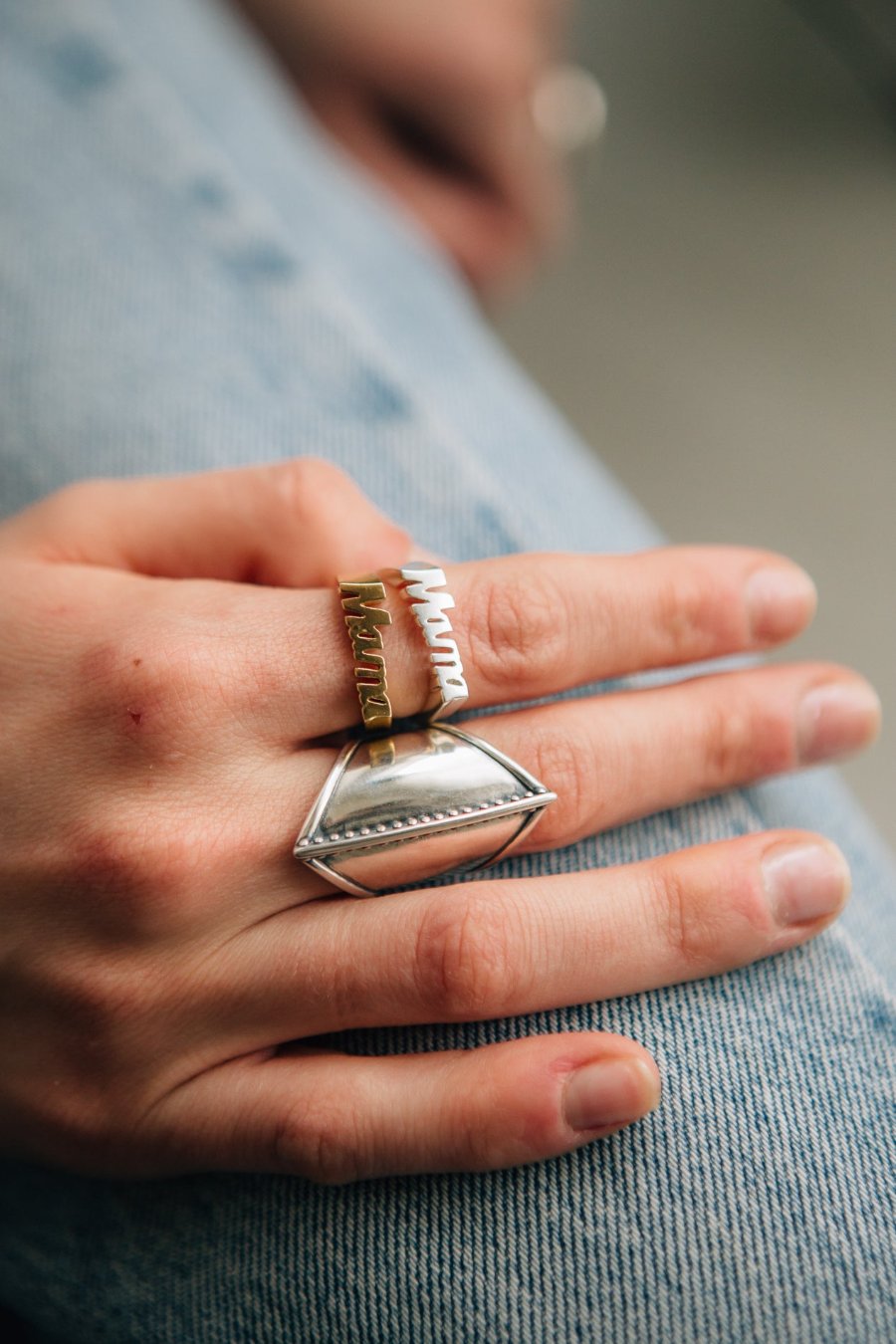 Mama Ring - Silver
