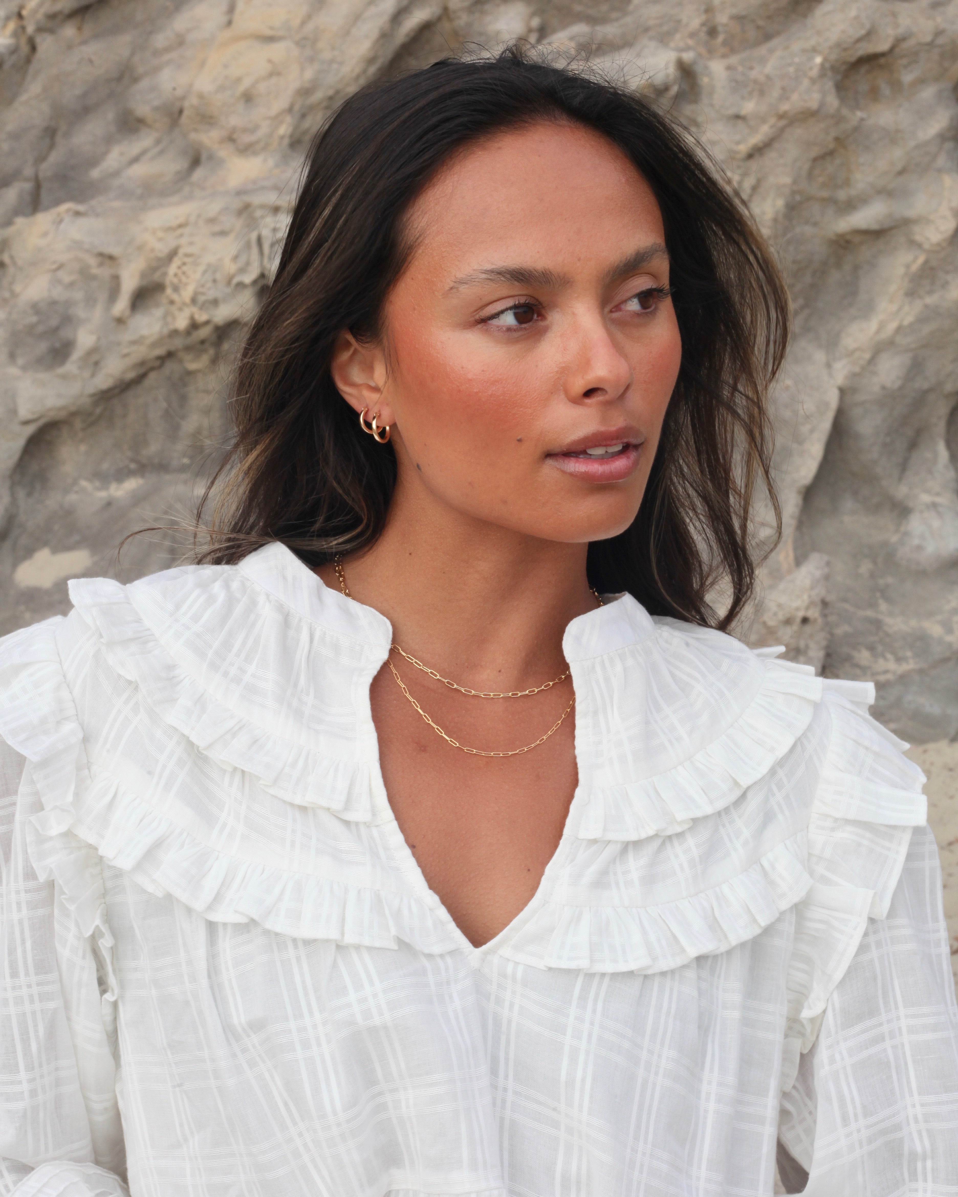 Bold Paperclip Chain Necklace