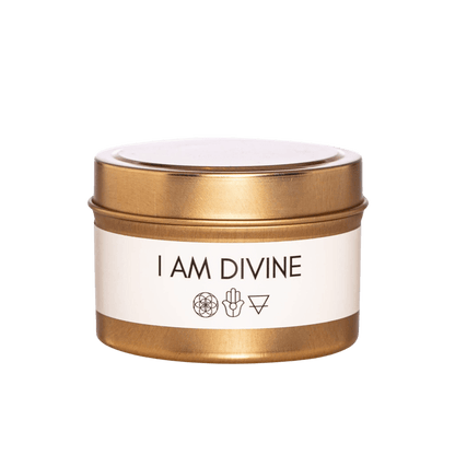 I am Divine Soy Affirmation Candle