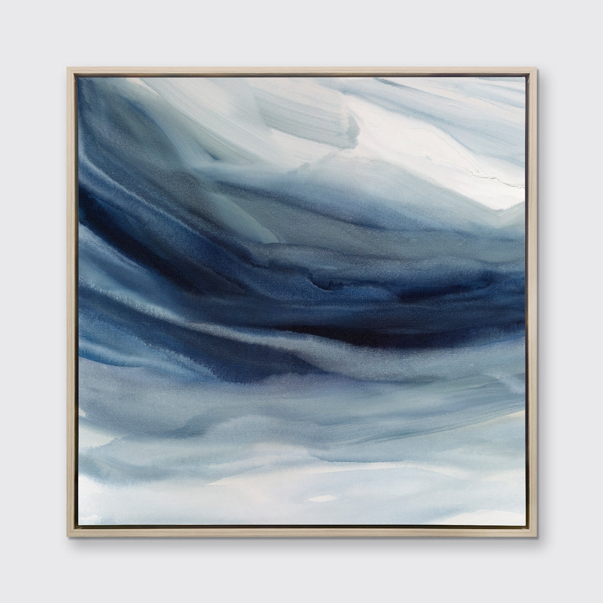 Indigo Sea  I - Limited Edition Canvas Print