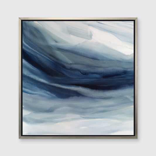 Indigo Sea  I - Limited Edition Canvas Print