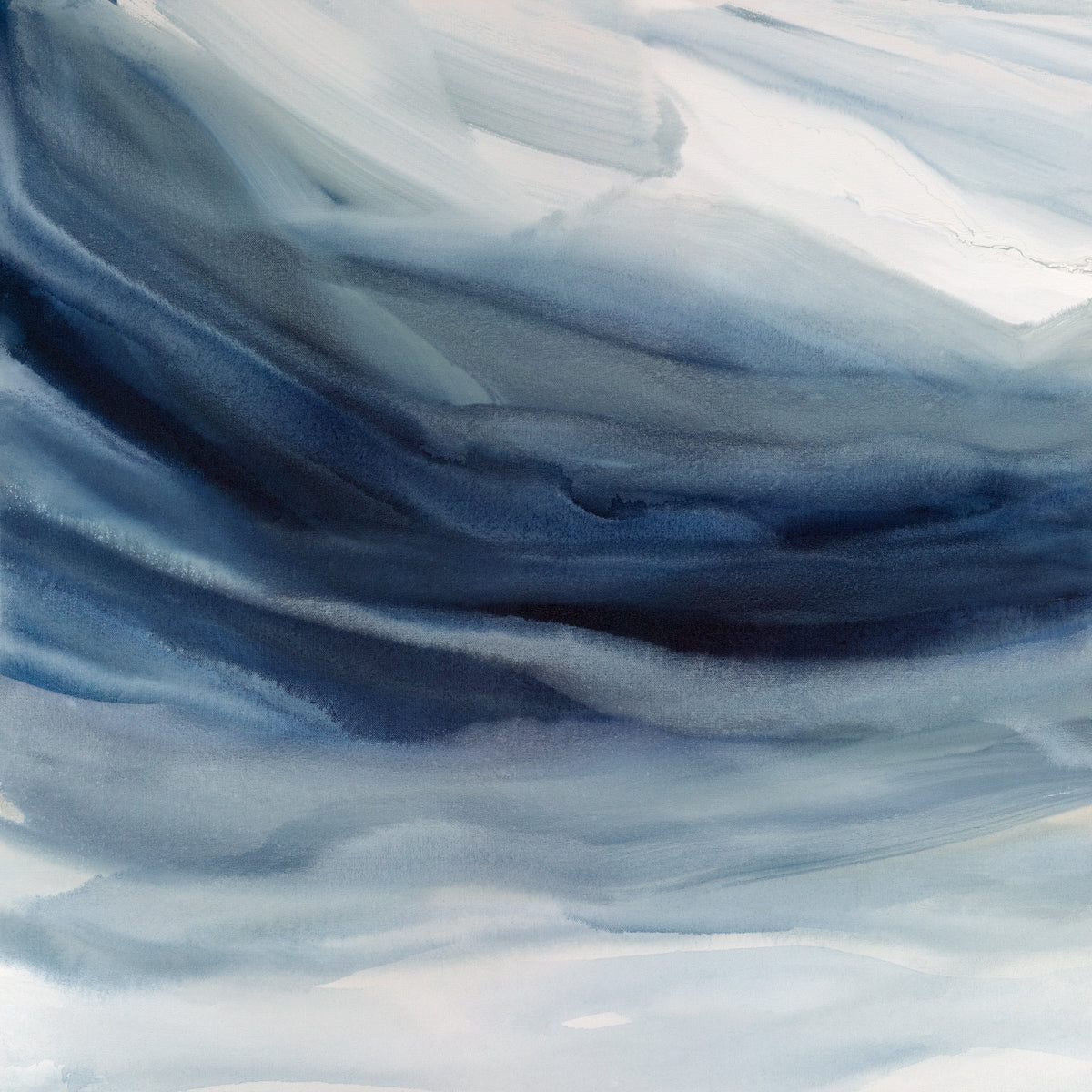 Indigo Sea  I - Limited Edition Canvas Print