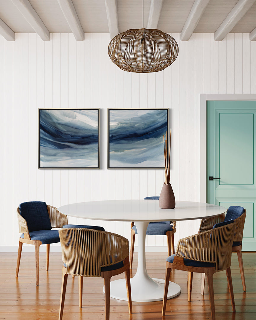 Indigo Sea  I - Limited Edition Canvas Print