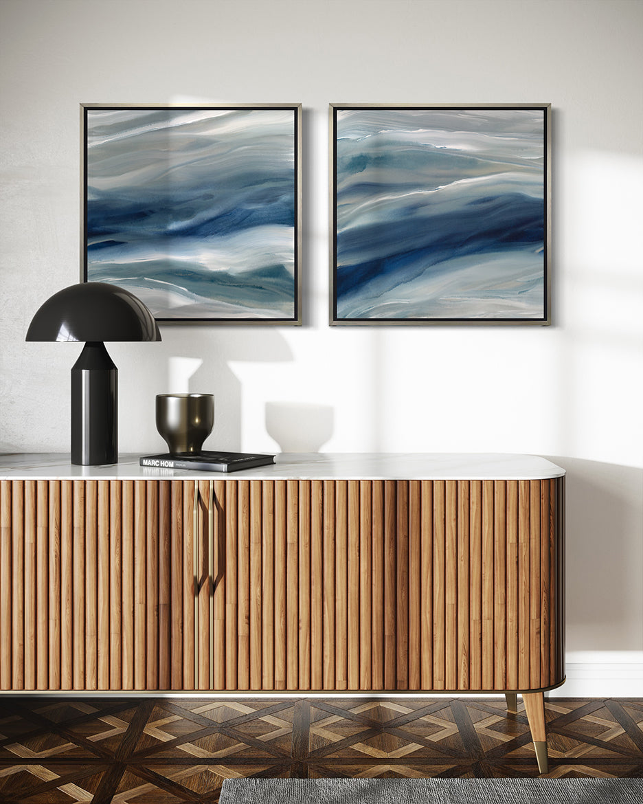 Indigo Tide I - Limited Edition Canvas Print