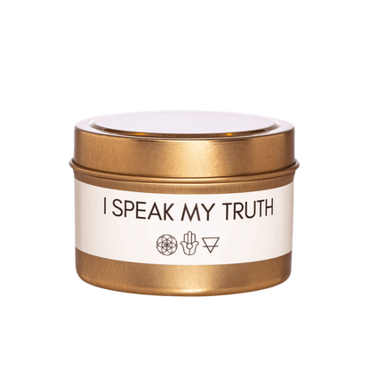 I Speak My Truth Soy Affirmation Candle