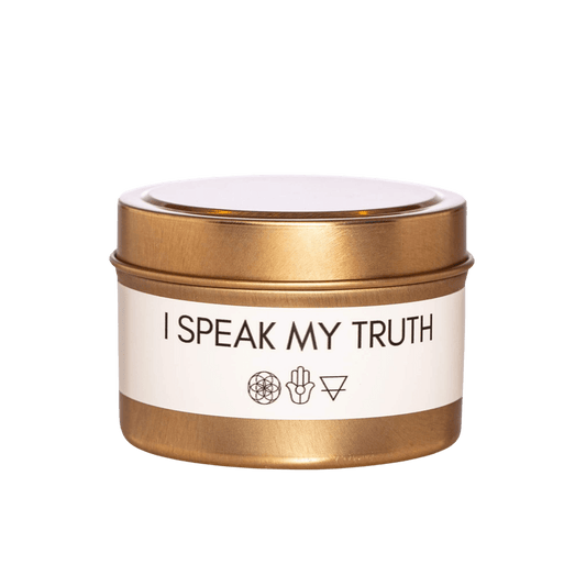 I Speak My Truth Soy Affirmation Candle