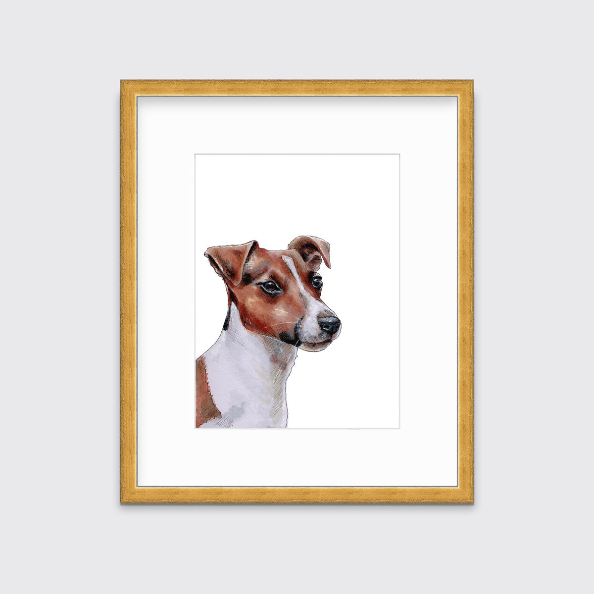 The Jack Russell - Open Edition Paper Print
