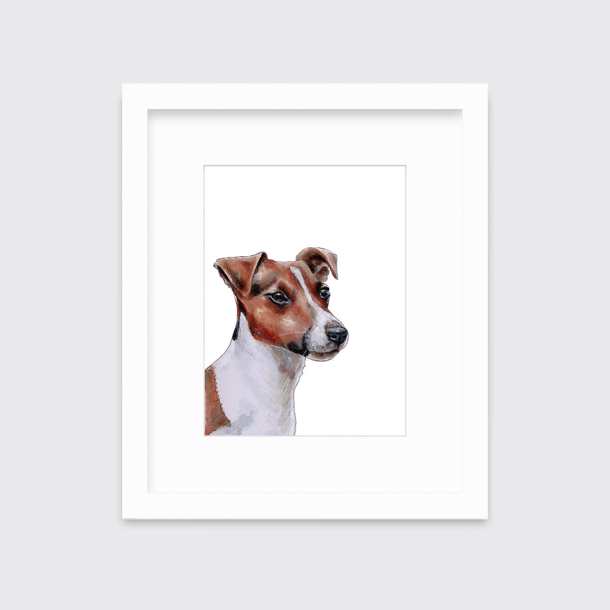 The Jack Russell - Open Edition Paper Print