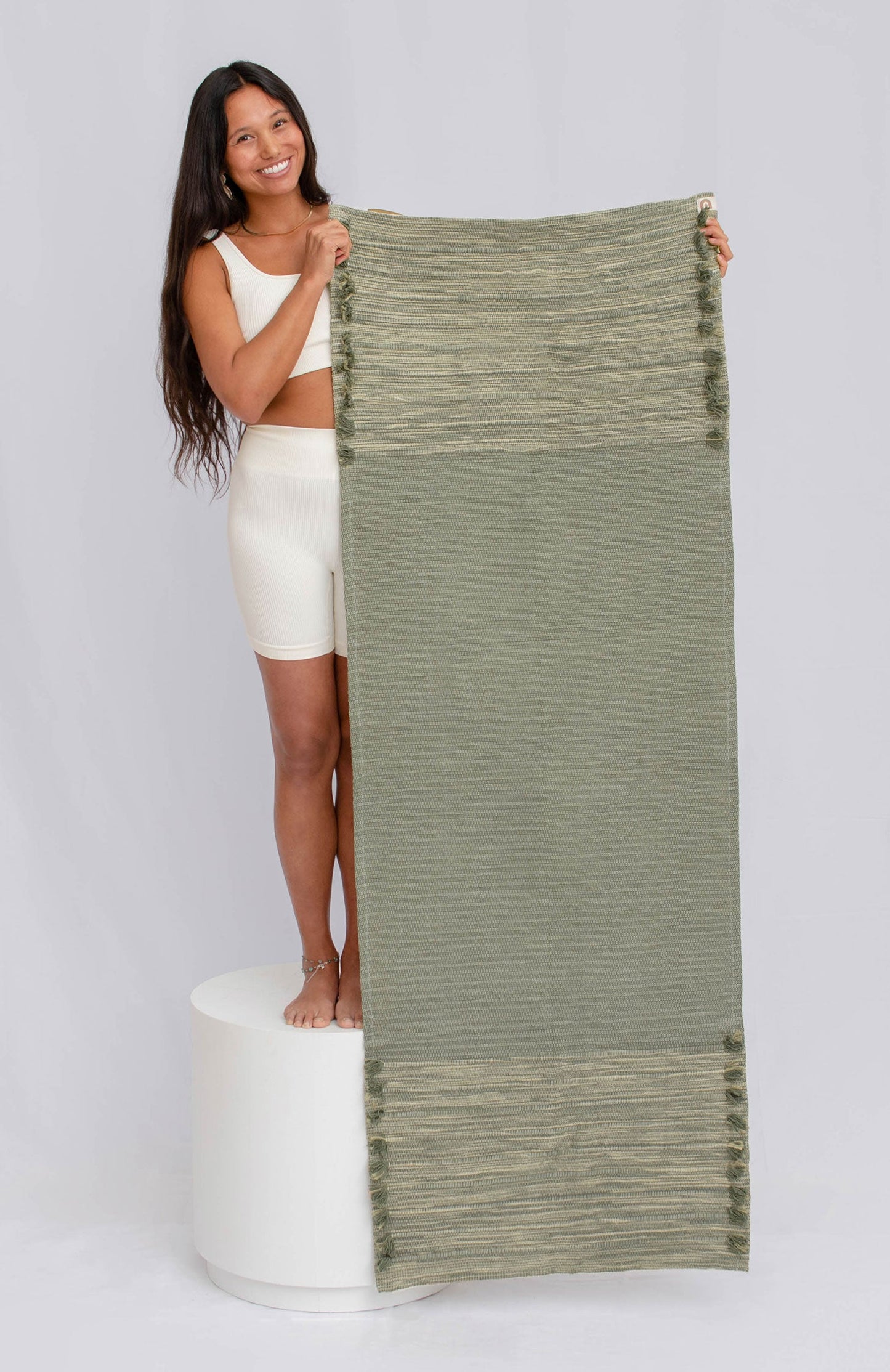 Organic Cotton Herbal Yoga Mat