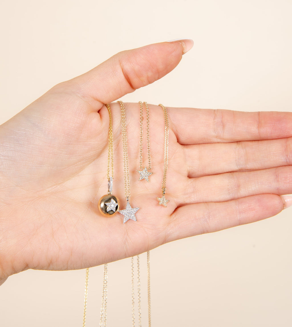Diamond Star Necklace