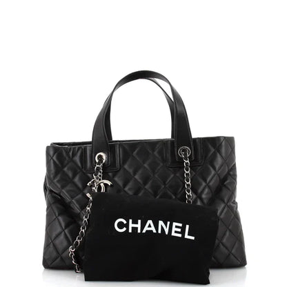 Chanel Daily Shopping Tote Quilted Lambskin