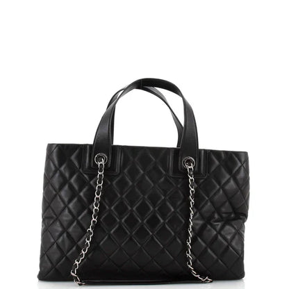 Chanel Daily Shopping Tote Quilted Lambskin