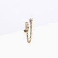 Single Lara Pearl Hoop Earring