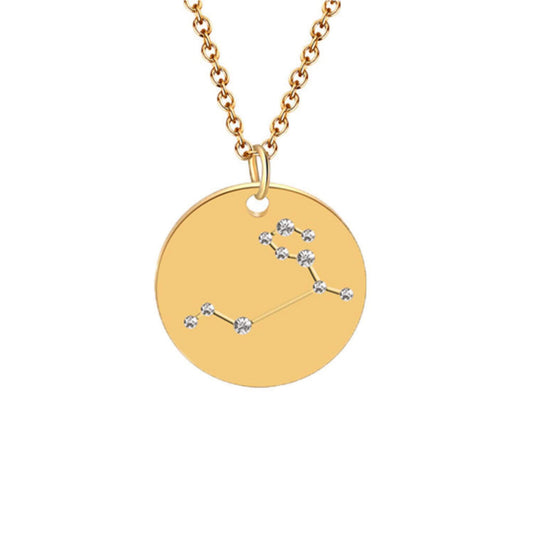 Leo constellation necklace 