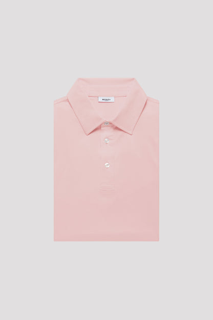 Light Lilac Polo Shirt in Egyptian Cotton