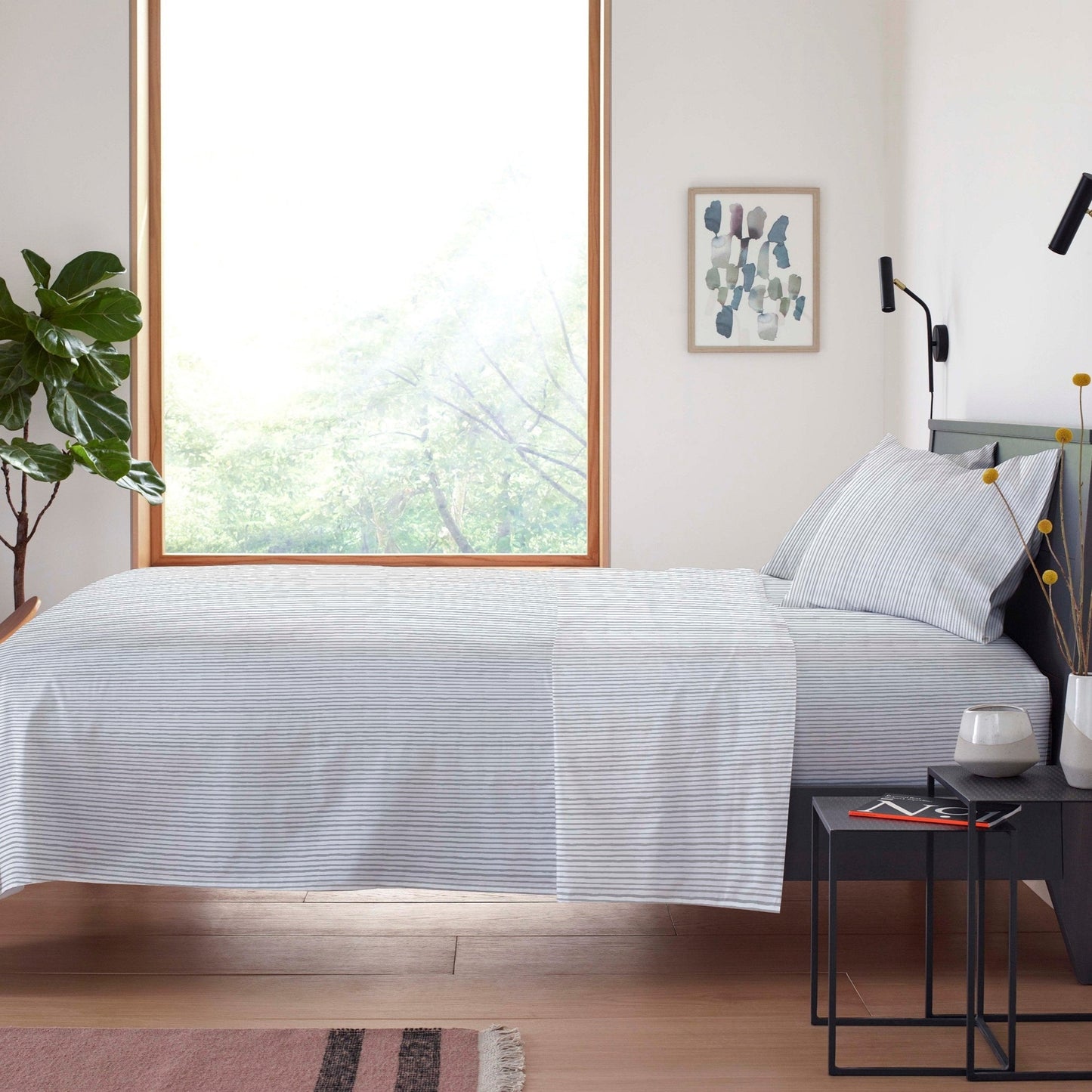 Clean Design Home® Supima Cotton Percale Sheet Set-Birch Linen