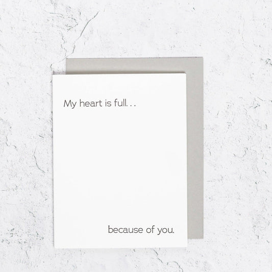My Heart Is Full Card Box Set of 10