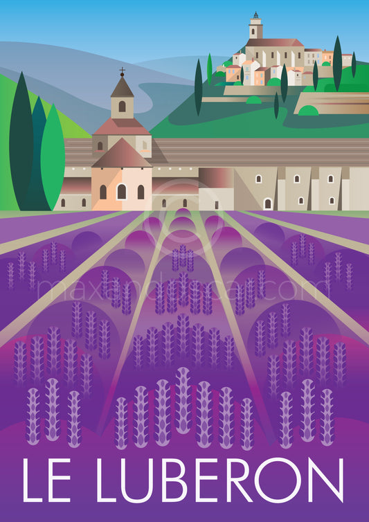 LE LUBERON PRINT