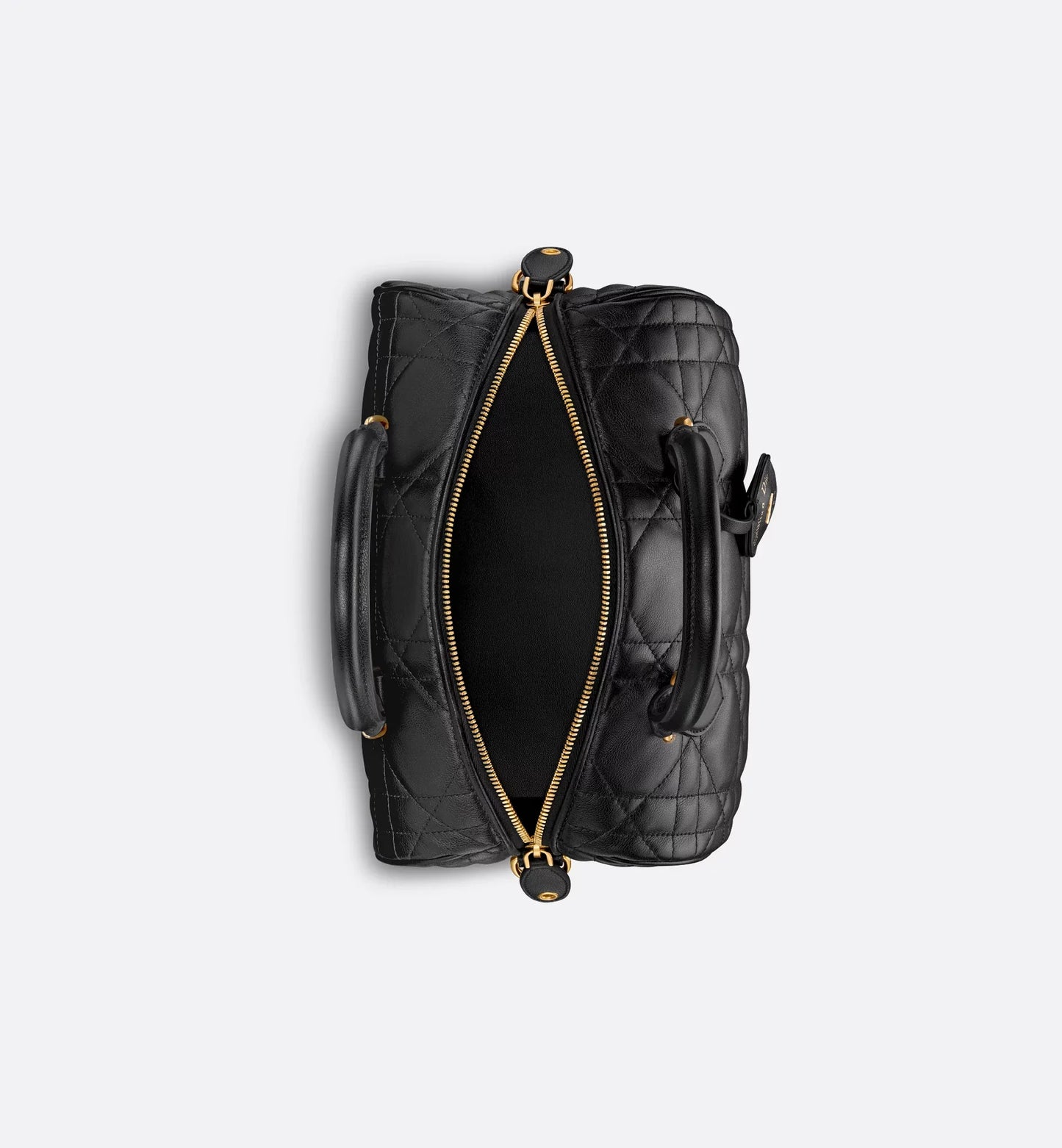 Groove 25 Bag Black Macrocannage Calfskin