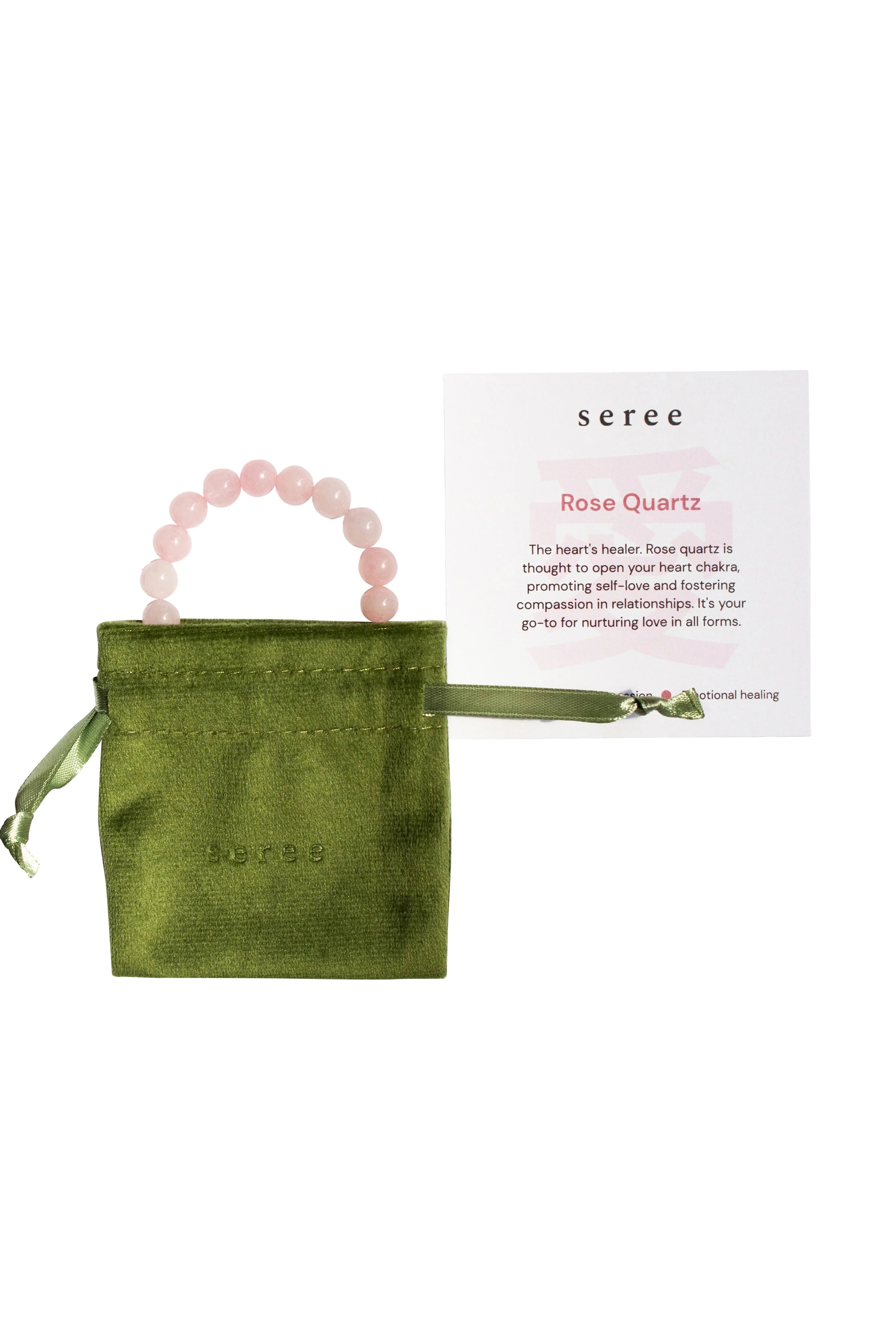 Manifest Collection | Love — Pink Crystal Beaded Bracelet