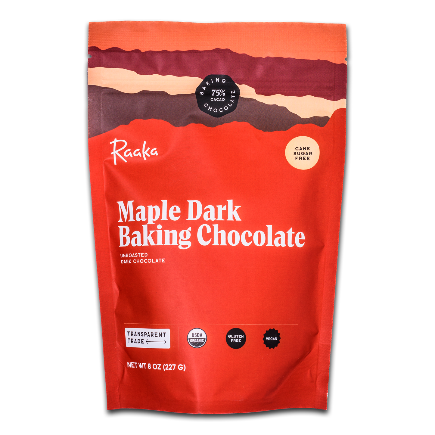 Maple Dark Baking Chocolate - Raaka Chocolate