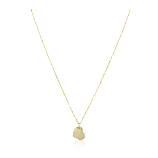 Megan CZ Heart Necklace