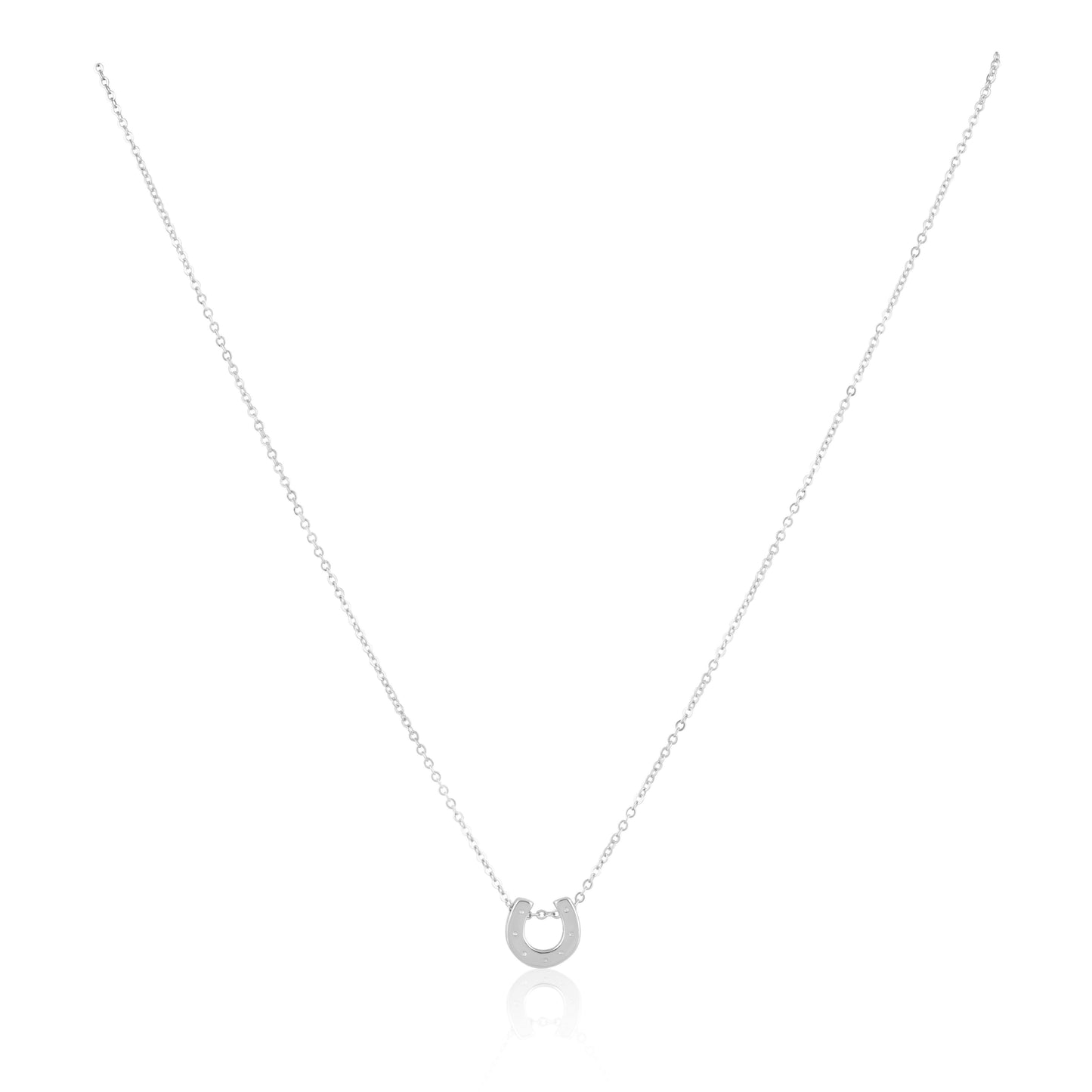 Mini Maddox Horseshoe Necklace