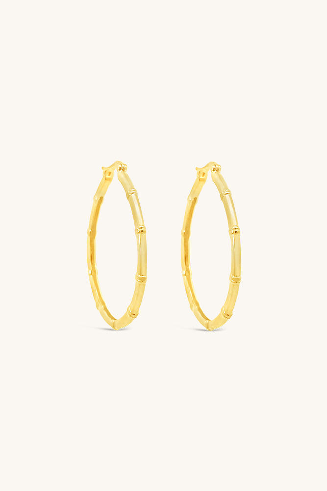 Muse Hoop Earrings - Gold