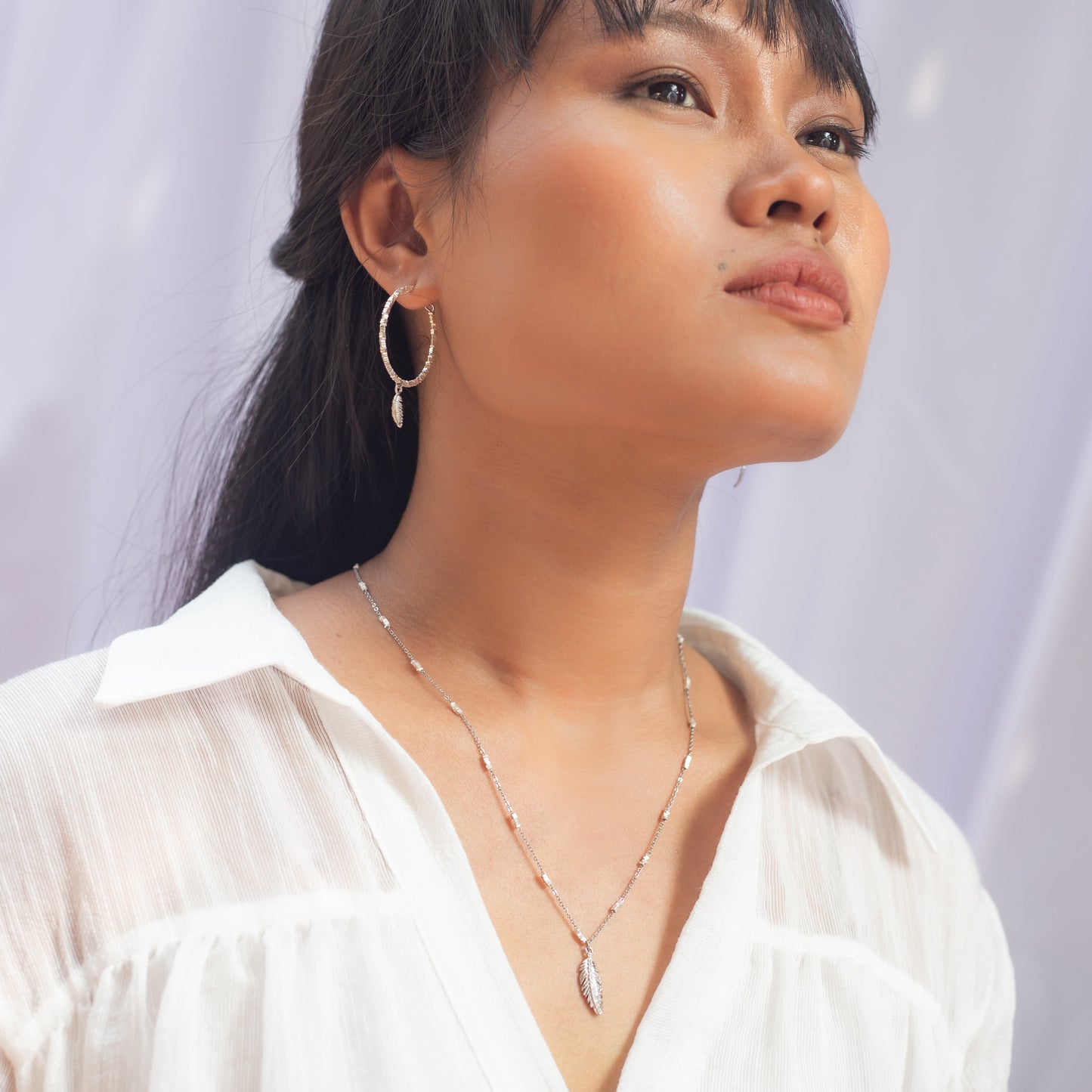 Song of Celebration Feather Necklace