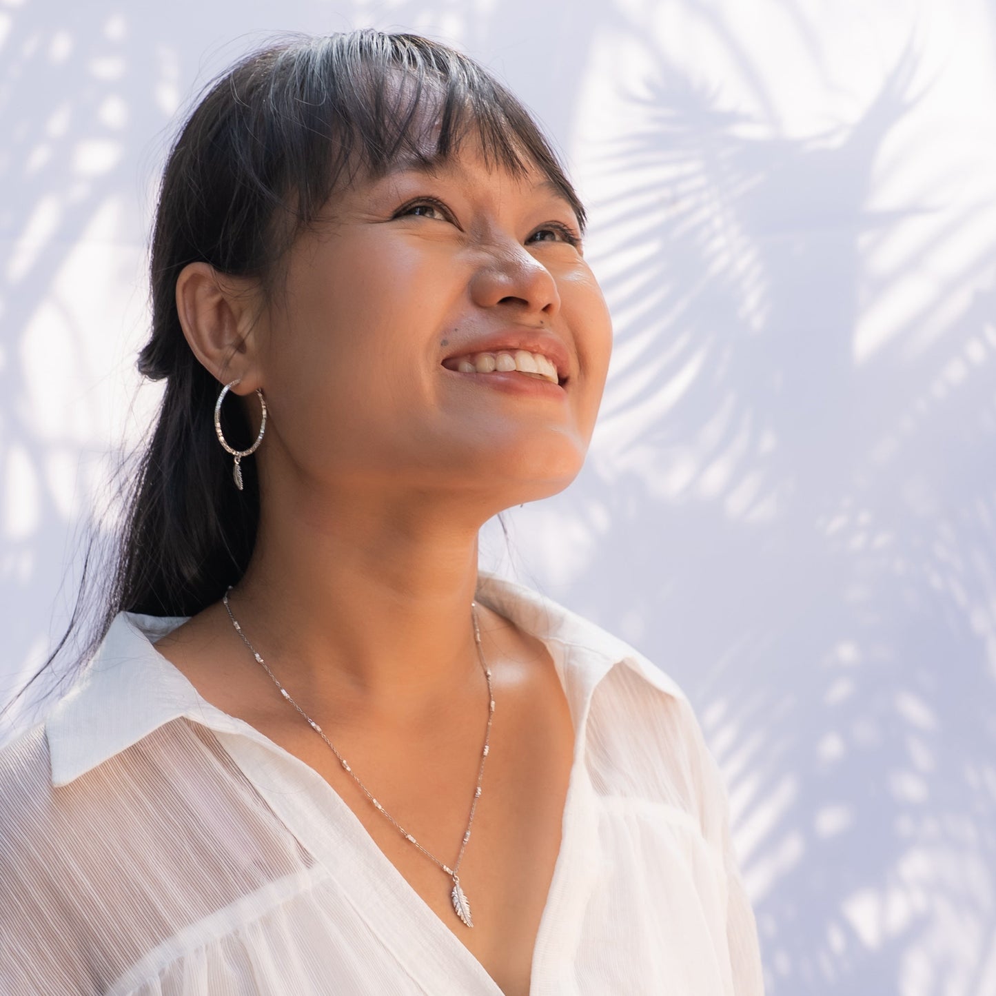 Song of Celebration Feather Necklace