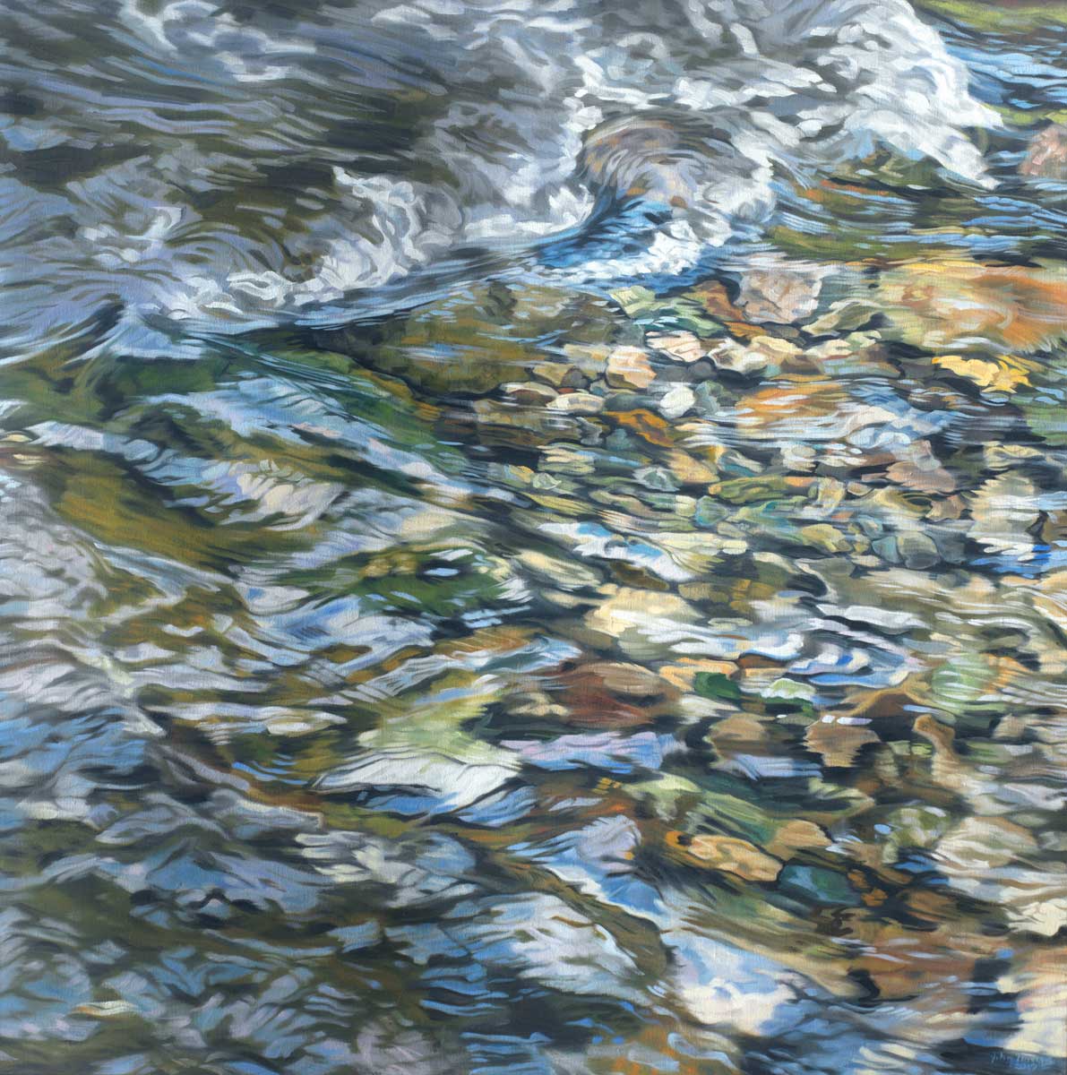 Riverbed  3 - Limited Edition Canvas Print