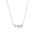 Diamond Rose Cut Mixed Necklace