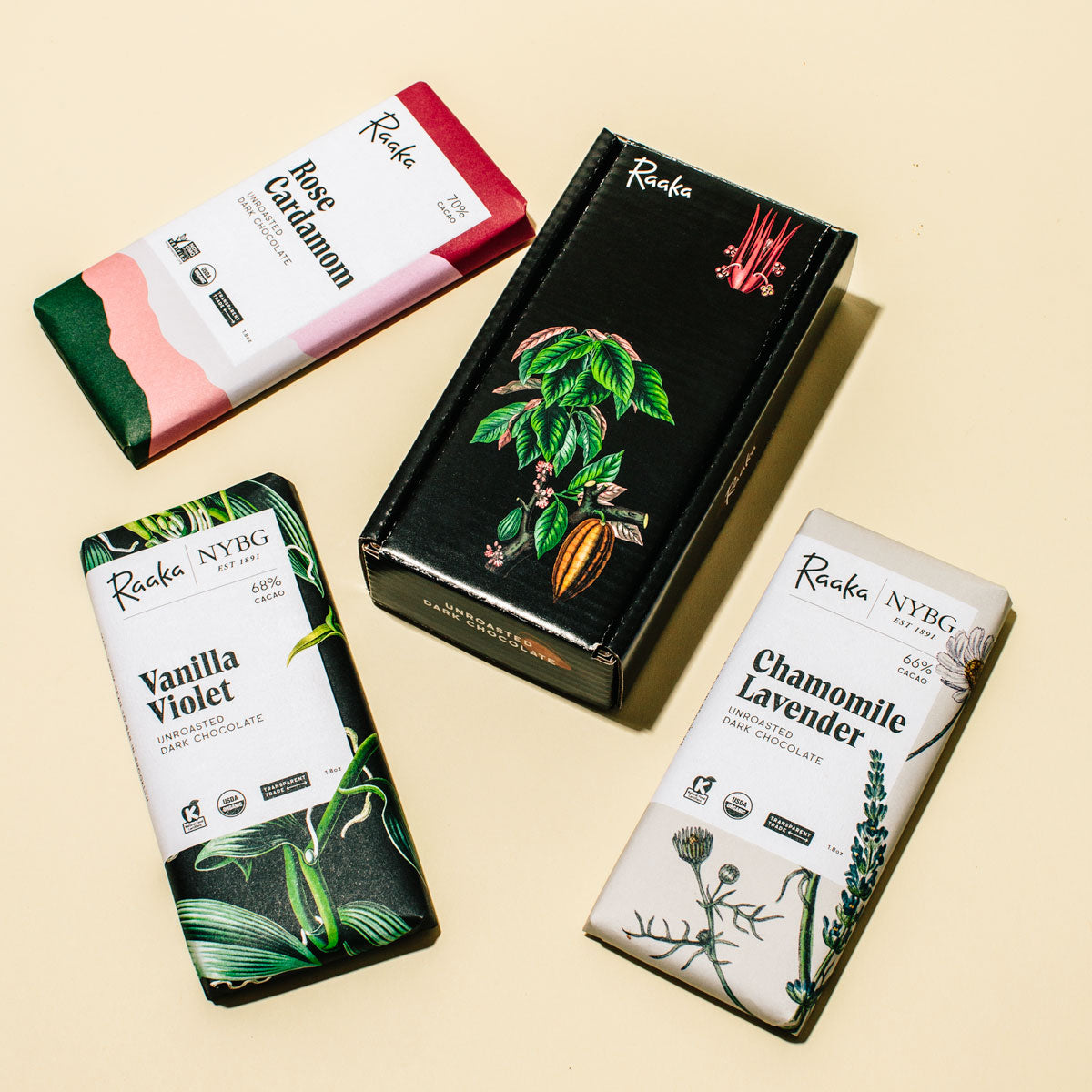 Botanical Collection Gift Box - Raaka Chocolate