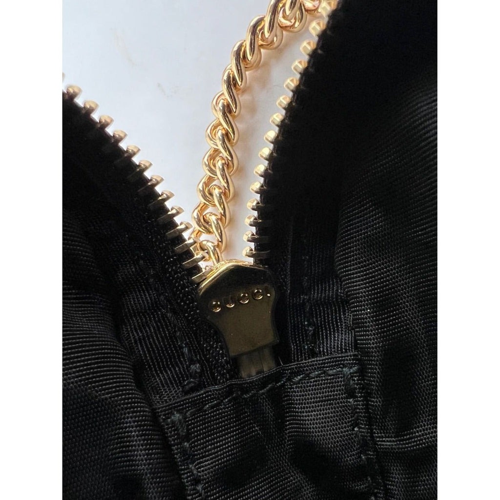 Gucci GG Marmont Super Mini lack Calfskin Crossbody Bag