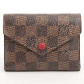 Louis Vuitton Damier Portefeuille Victorine N41659 MI4148