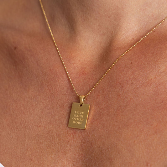 Love Each Other More Necklace