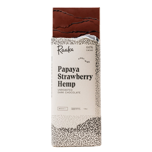 Papaya Strawberry Hemp Bar