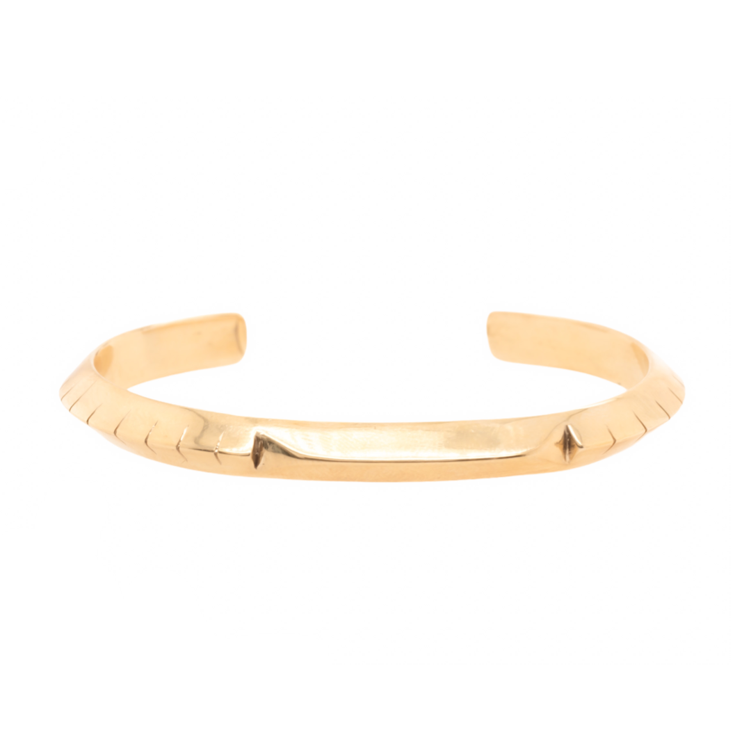 Small Brass Helena Bracelet
