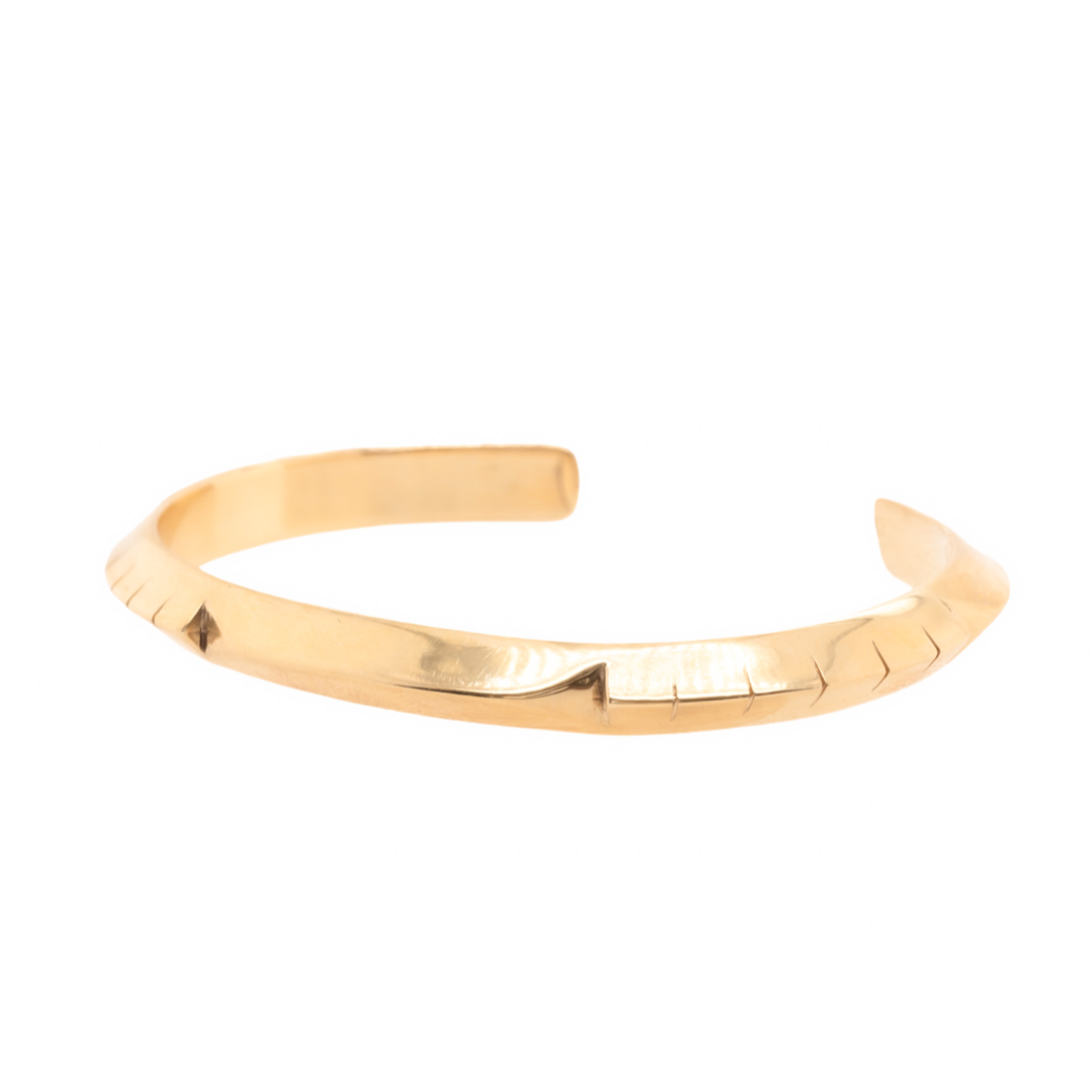 Small Brass Helena Bracelet