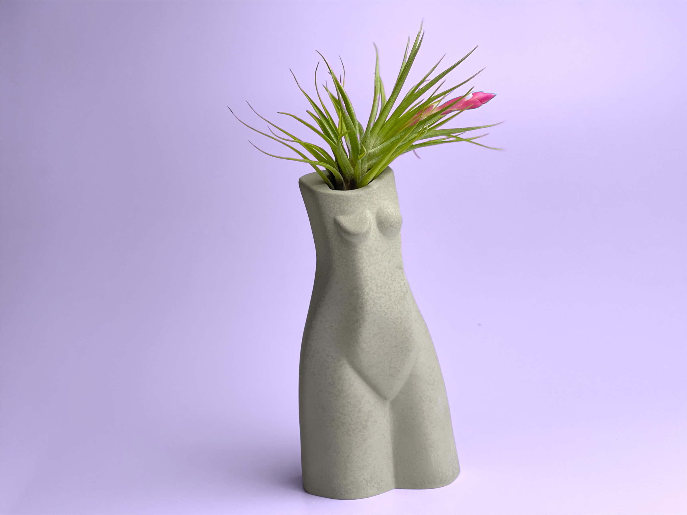 Female Body Vase | AIR PLANT HOLDER