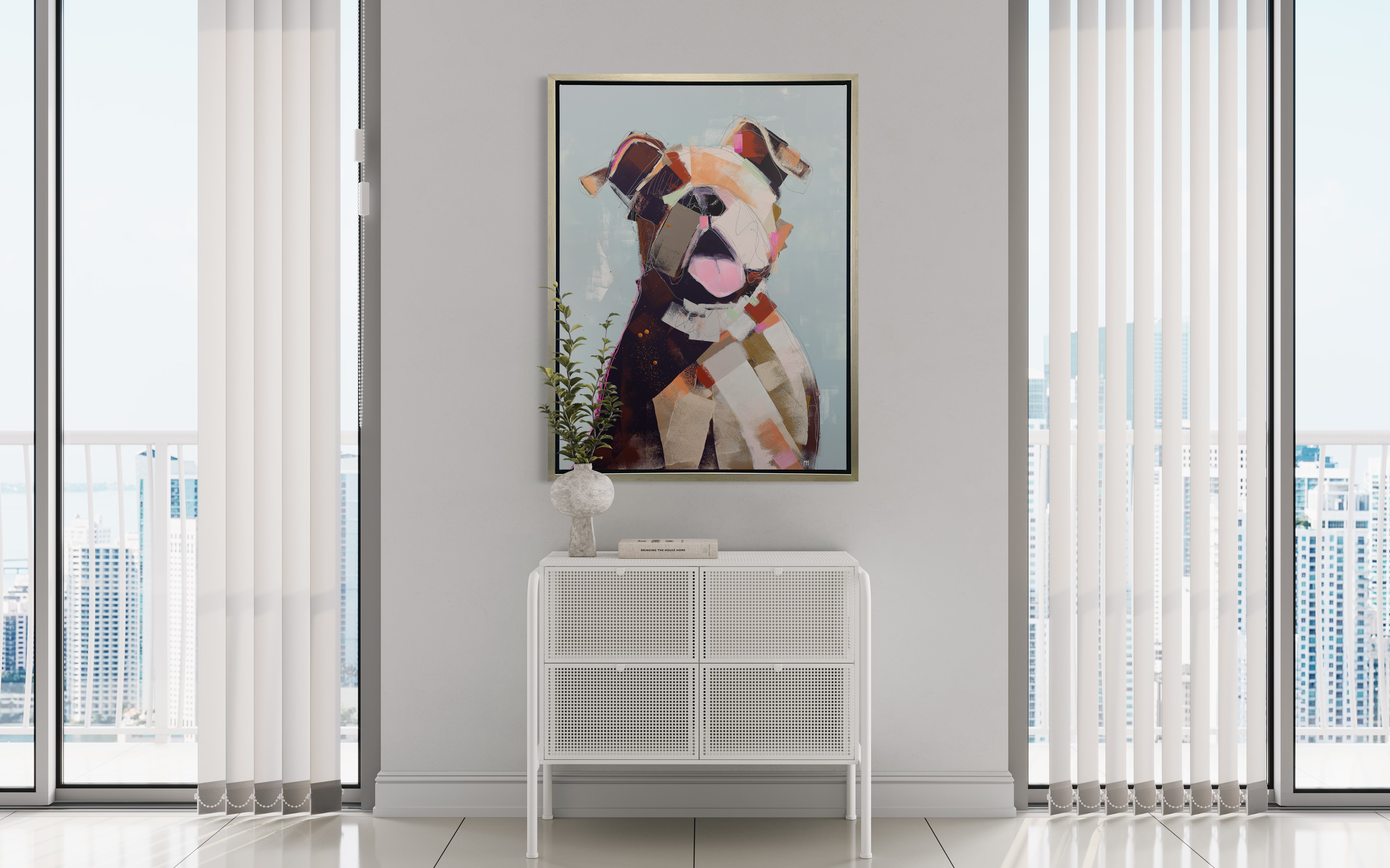 Pitbull - Limited Edition Canvas Print