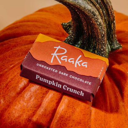 Pumpkin Crunch Minis Bag - Raaka Chocolate